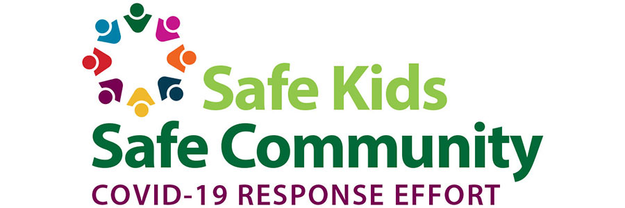 Safe Kids Safe Community logo.