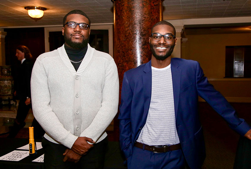 YRU advisors Brandon Hemphill & Nelson Brown at SHS prom.