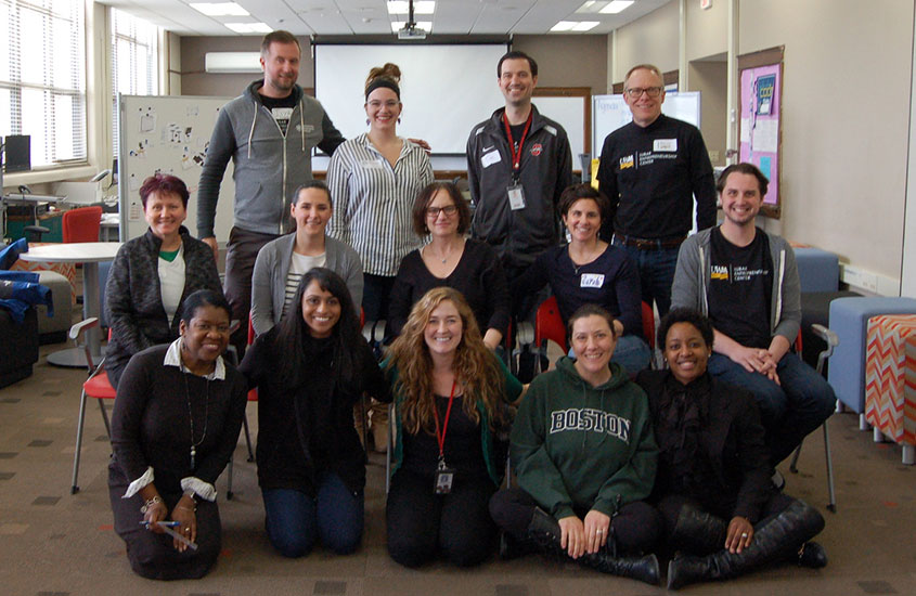 Teachers and staff that attended Design Thinking workshops in 2018-2019.